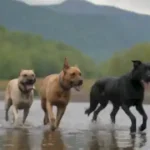 8 perros de caza